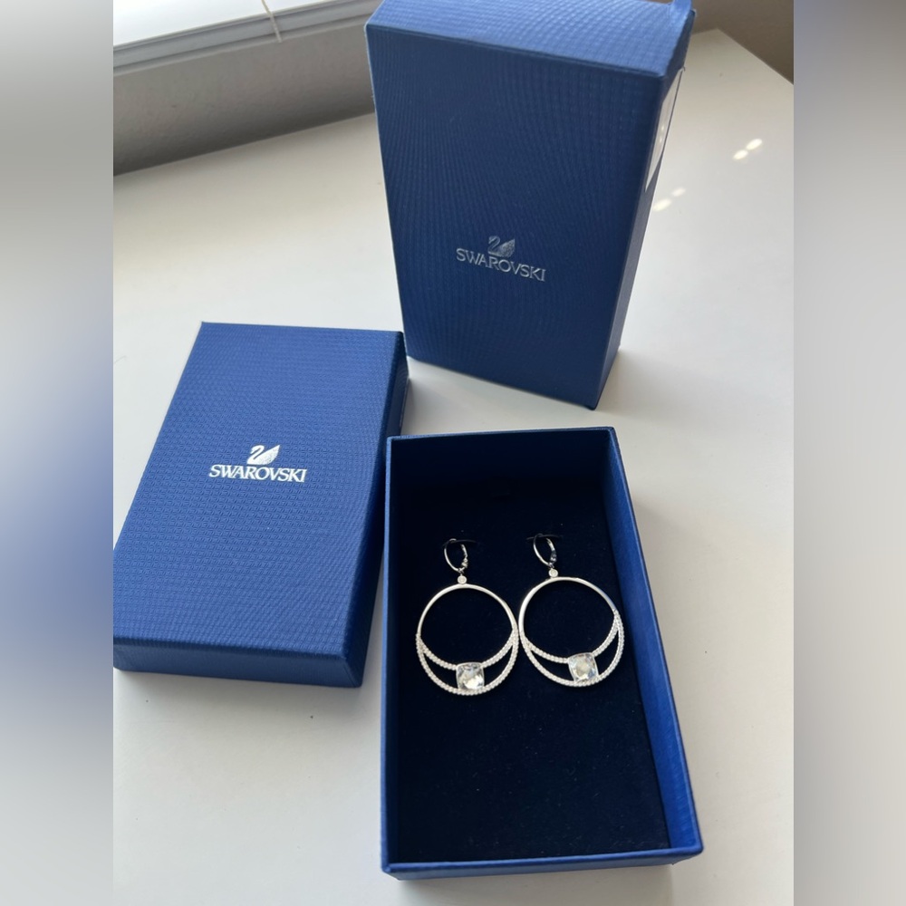 NWT Swarovski Tala Pierced Earrings